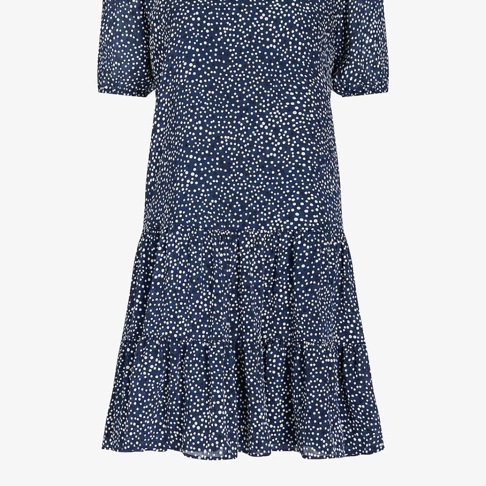 Express Tiered Trapeze Polka Dot Dress XL - 2XL - Picture 5 of 5